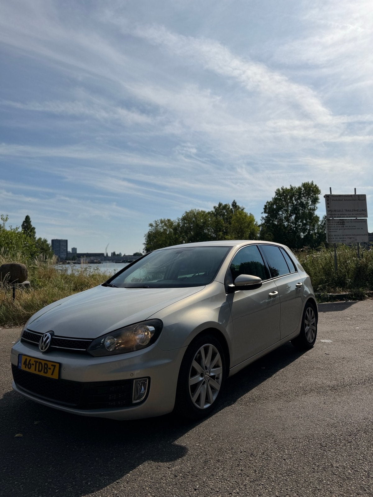 Volkswagen Golf 1.4 TSI 118KW DSG 2012 Grijs, Auto's, Volkswagen, 680 kg, 4 cilinders, Origineel Nederlands, Zilver of Grijs