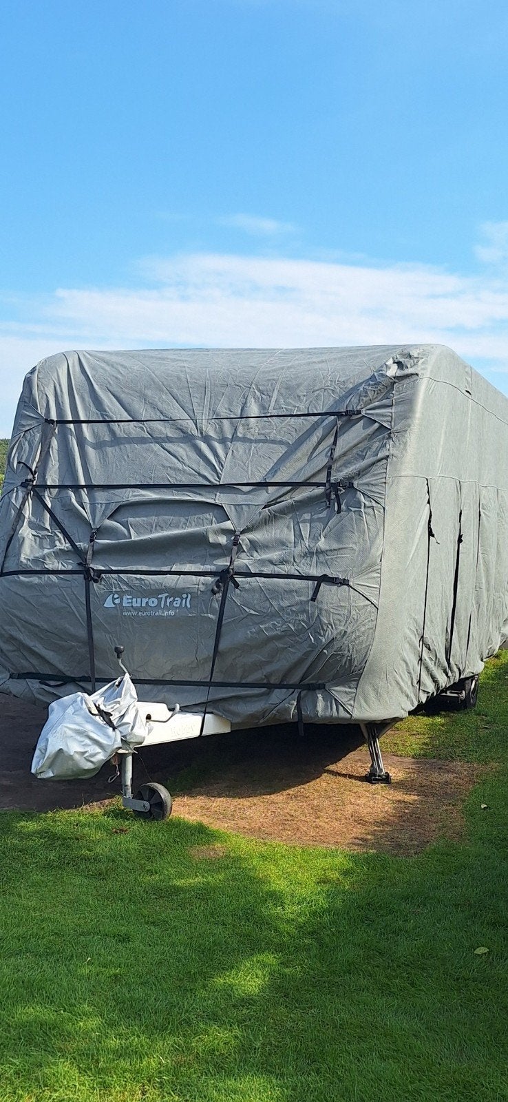 caravanhoes eurotrail, Ophalen, Zo goed als nieuw, Tot en met 4