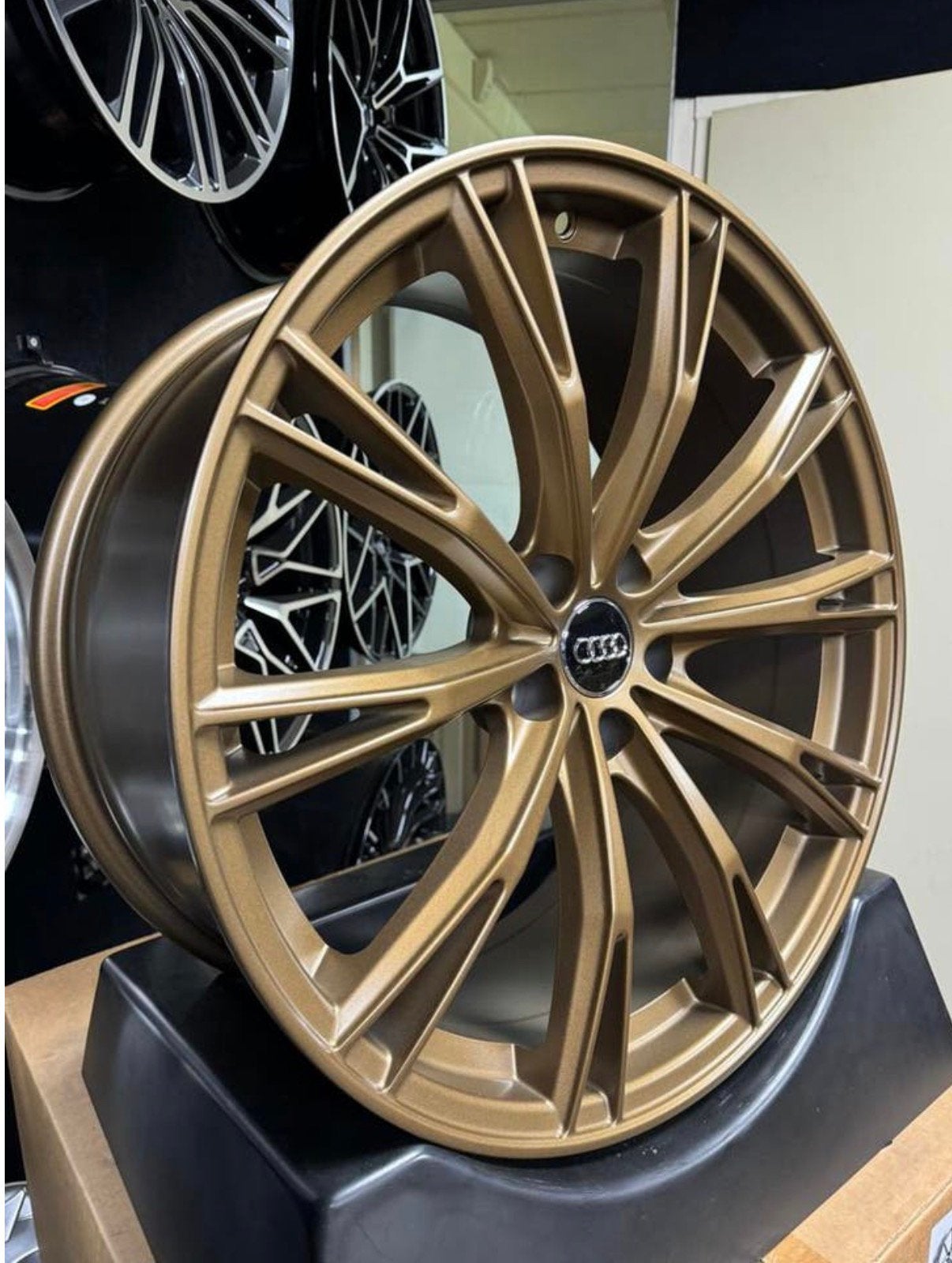 20 inch velgen voor Audi ABT BRONS 5x112 A4 A5 A6 A7 Q3 Q5 V, Velg(en), Nieuw, Ophalen of Verzenden, Personenwagen