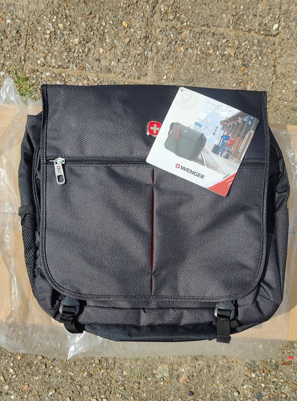 Wenger schoudertas / laptoptas - Nieuw, Ophalen of Verzenden, Nieuw, Zwart, Overige merken