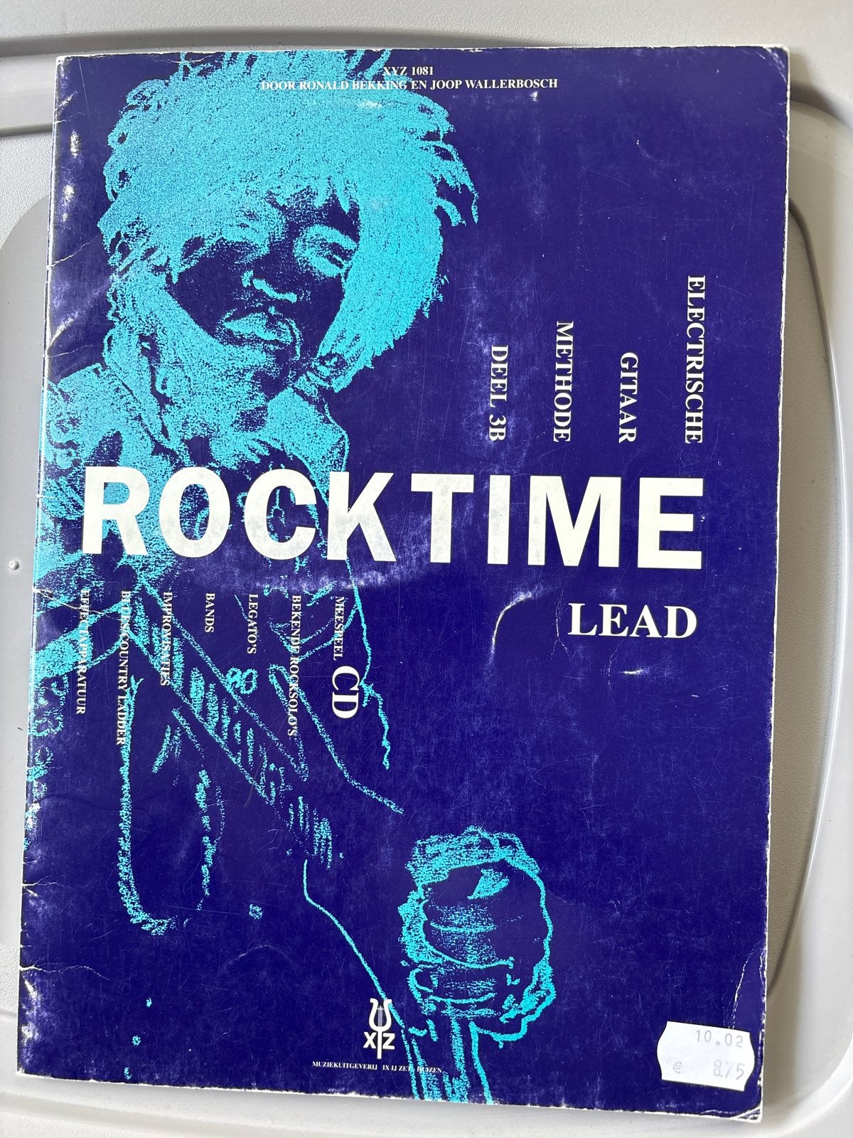 Rocktime Elektrische Gitaar Methode Deel 3B Bladmuziek, Les of Cursus, Ophalen of Verzenden, Rock en Metal, Gitaar