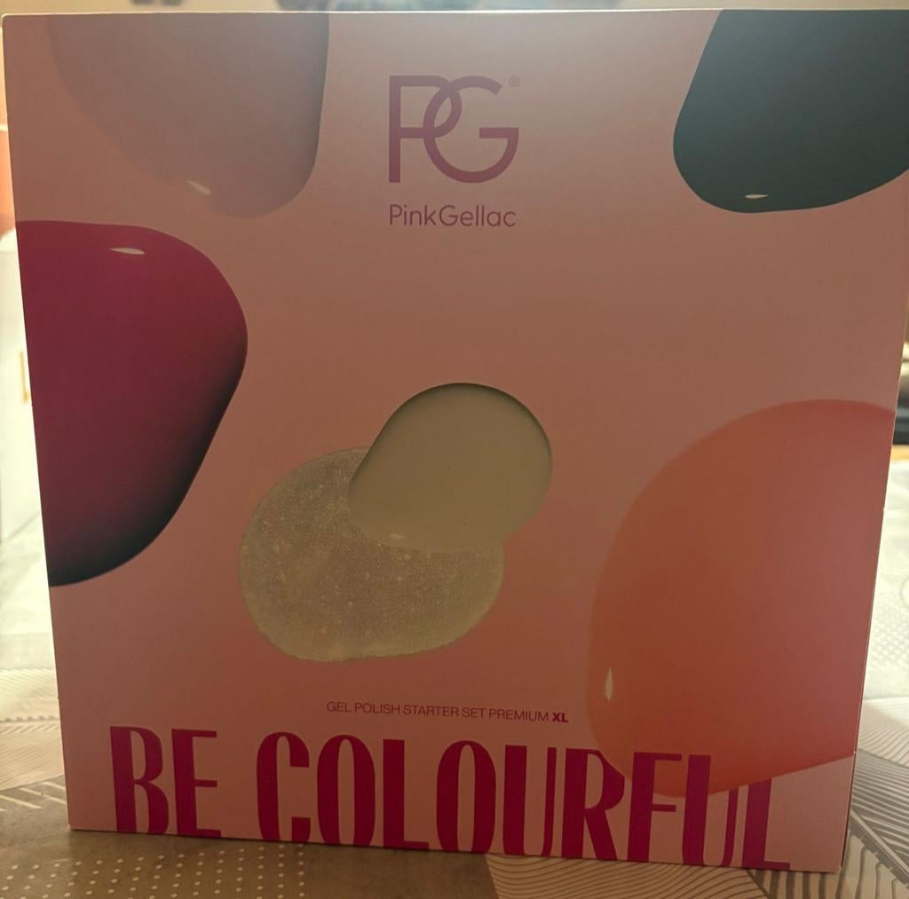 Pink Gellac Gel Nagellak Starter Set Premium XL, Ophalen of Verzenden, Nieuw