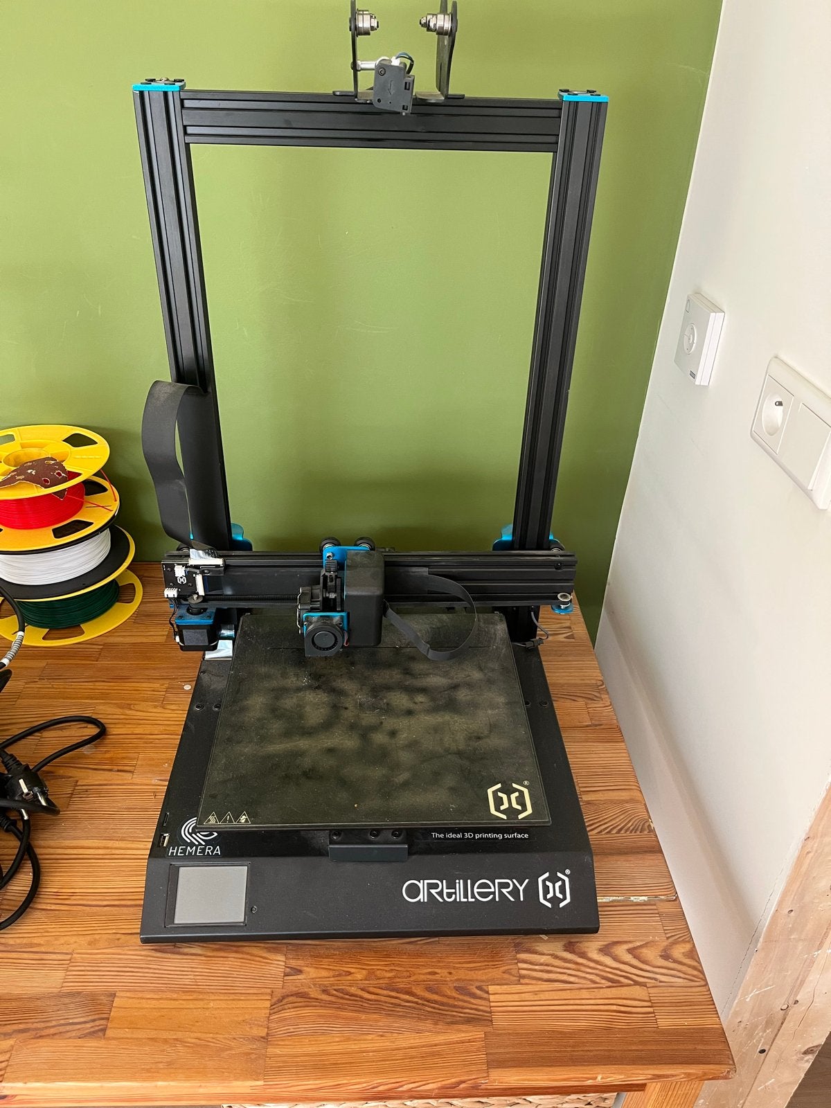 Artillery Sidewinder X1 (eventueel E3D Hemera upgrade), Computers en Software, Ophalen, Gebruikt, Filament