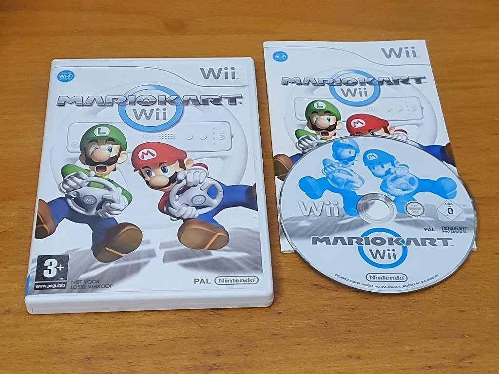 WII | Mario kart, Spelcomputers en Games, Gebruikt, Racen en Vliegen, Ophalen of Verzenden, 3 spelers of meer
