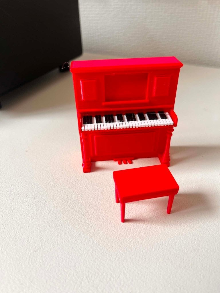 miniatuur piano, Ophalen of Verzenden, Nieuw, Poppenhuis