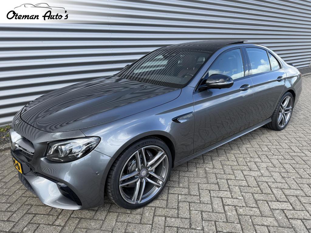 Mercedes-Benz E-klasse AMG E 63 4MATIC 1e Lak Pano Burmester, Auto's, Mercedes-Benz, Automaat, Gebruikt, Bedrijf, Vierwielaandrijving