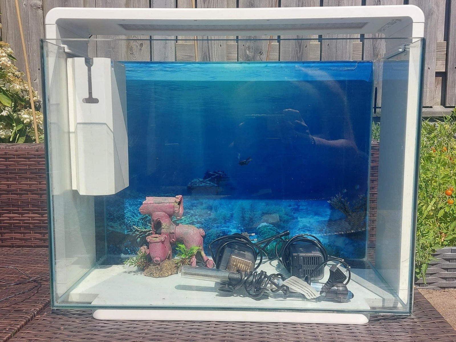 superfish home 80 aquarium, Dieren en Toebehoren, Vissen | Aquaria en Toebehoren, Ophalen, Gebruikt, Leeg aquarium, Superfish