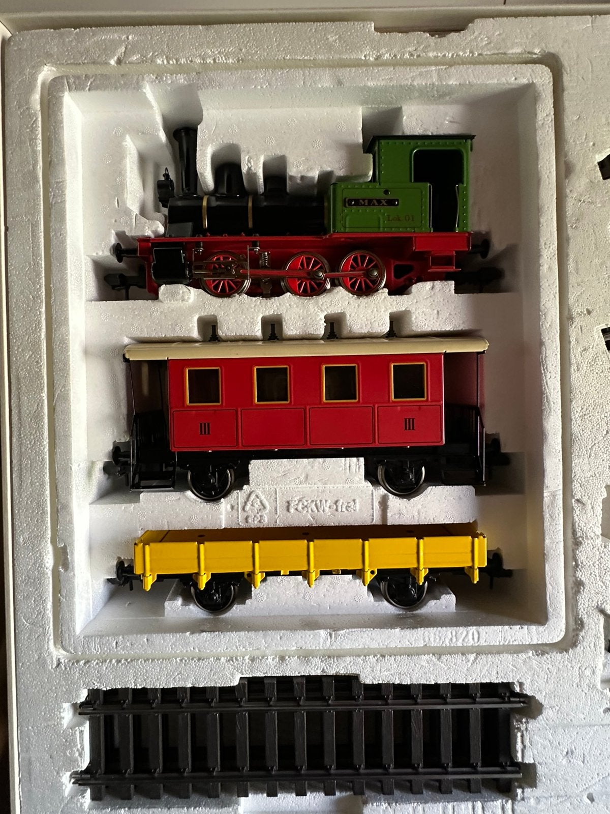 Marklin Maxi 5440 Spoor 1 startset geheel compleet, Ophalen, Wisselstroom, Treinset, -