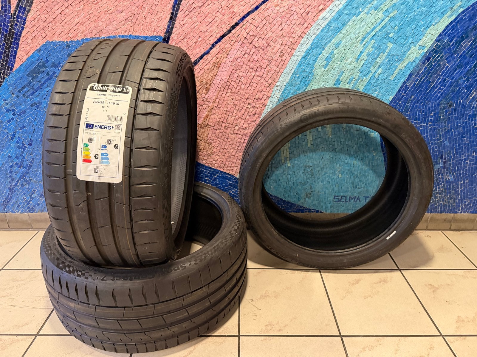 Continental SportContact 7 255/35 ZR19 XL 96Y Zomerbanden, Ophalen of Verzenden