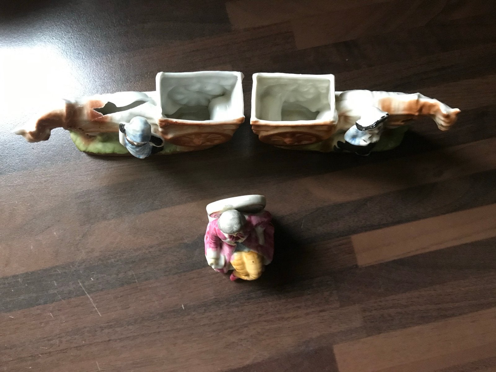 Vintage porseleinen figuurtjes, 50-60 jaar oud, Ophalen of Verzenden
