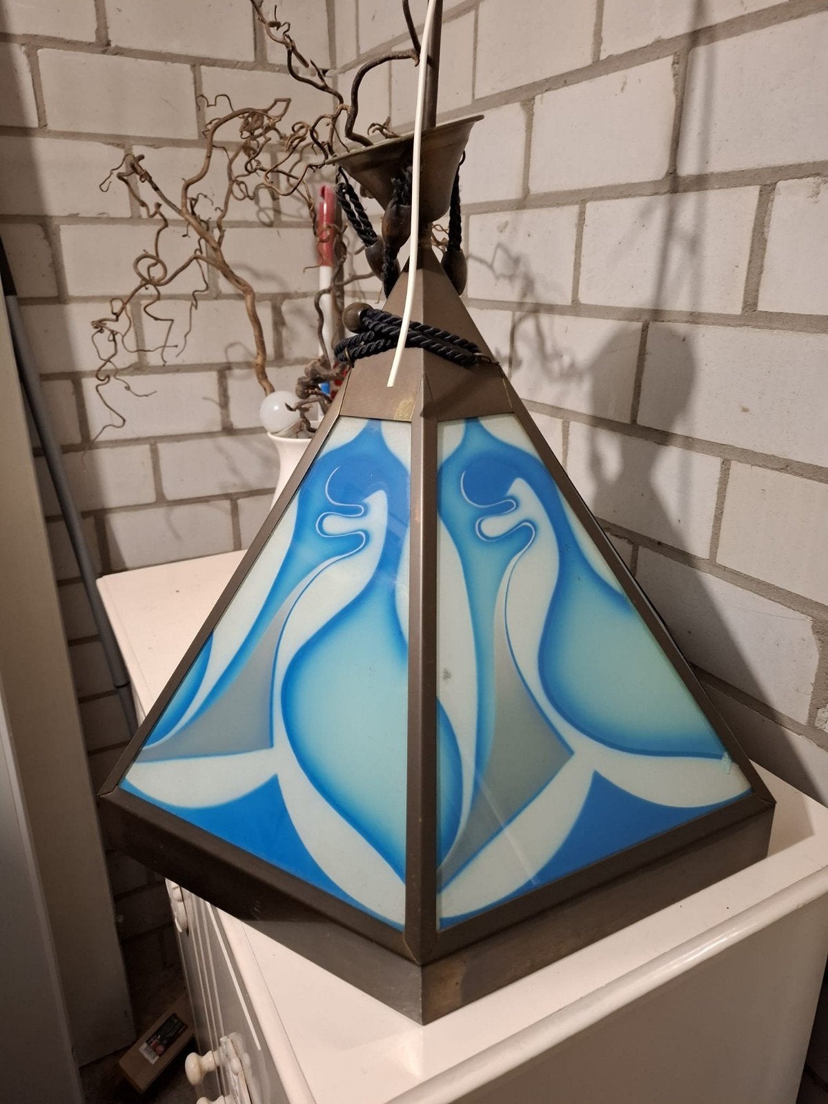 Amsterdamse School Lamp, Ophalen