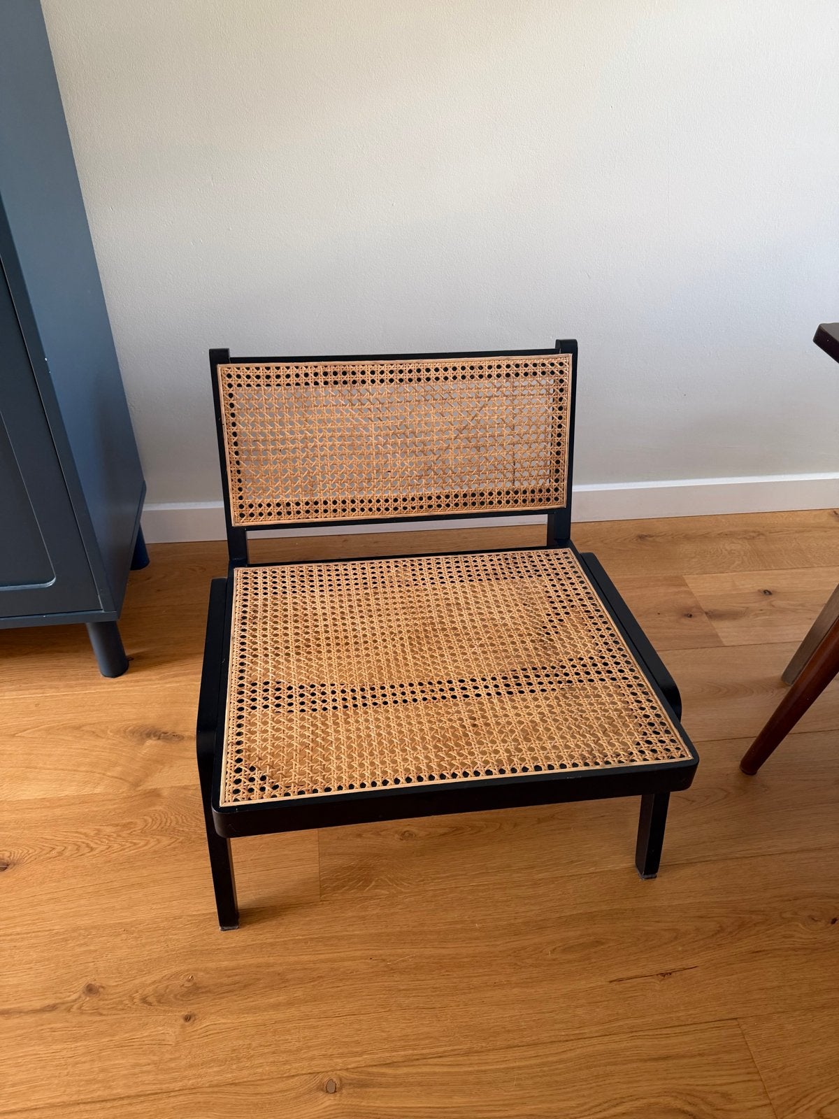 Rotan stoel (HM Home of Zara Home), Ophalen, Zwart, Riet of Rotan, Zo goed als nieuw