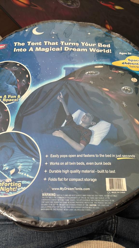 Pop-up bedtent ruimte - My Dream Tents, Ophalen of Verzenden, Nieuw, Jongen of Meisje