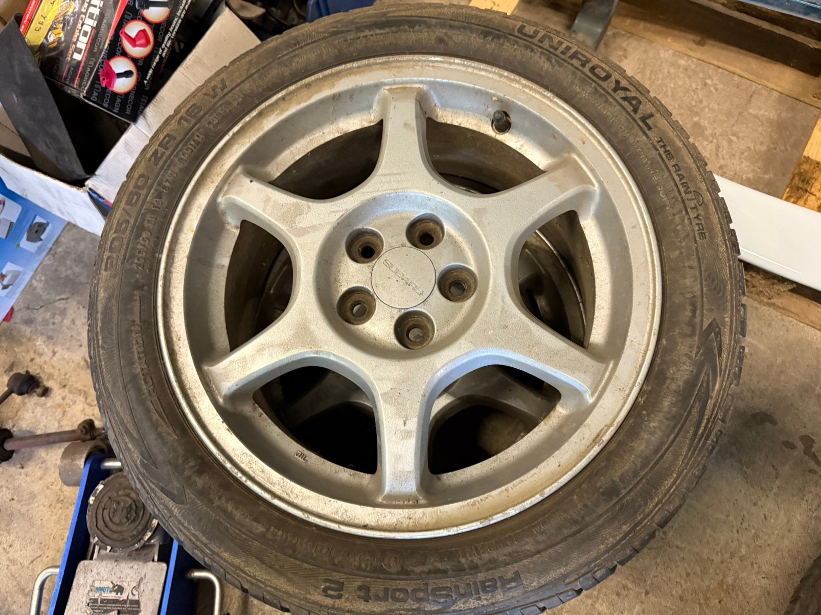 Subaru impreza gtt oem 16”, Auto diversen, Wieldoppen, Ophalen