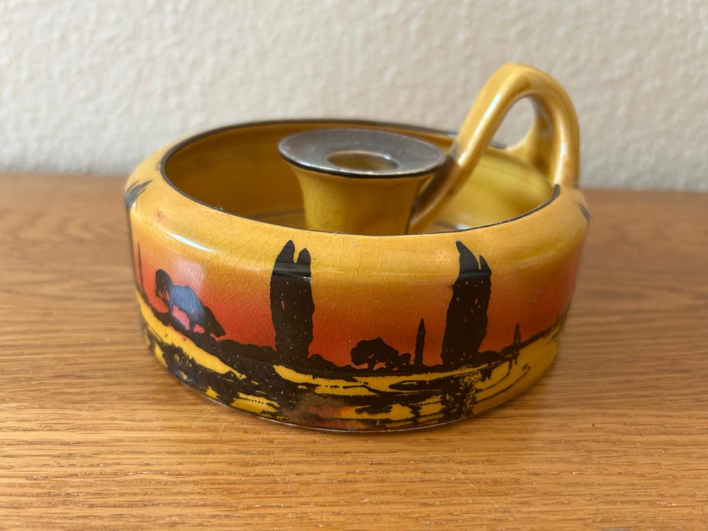 Royal Doulton Kandelaar - Vintage Keramiek, Antiek en Kunst, Ophalen of Verzenden, Keramiek of Aardewerk