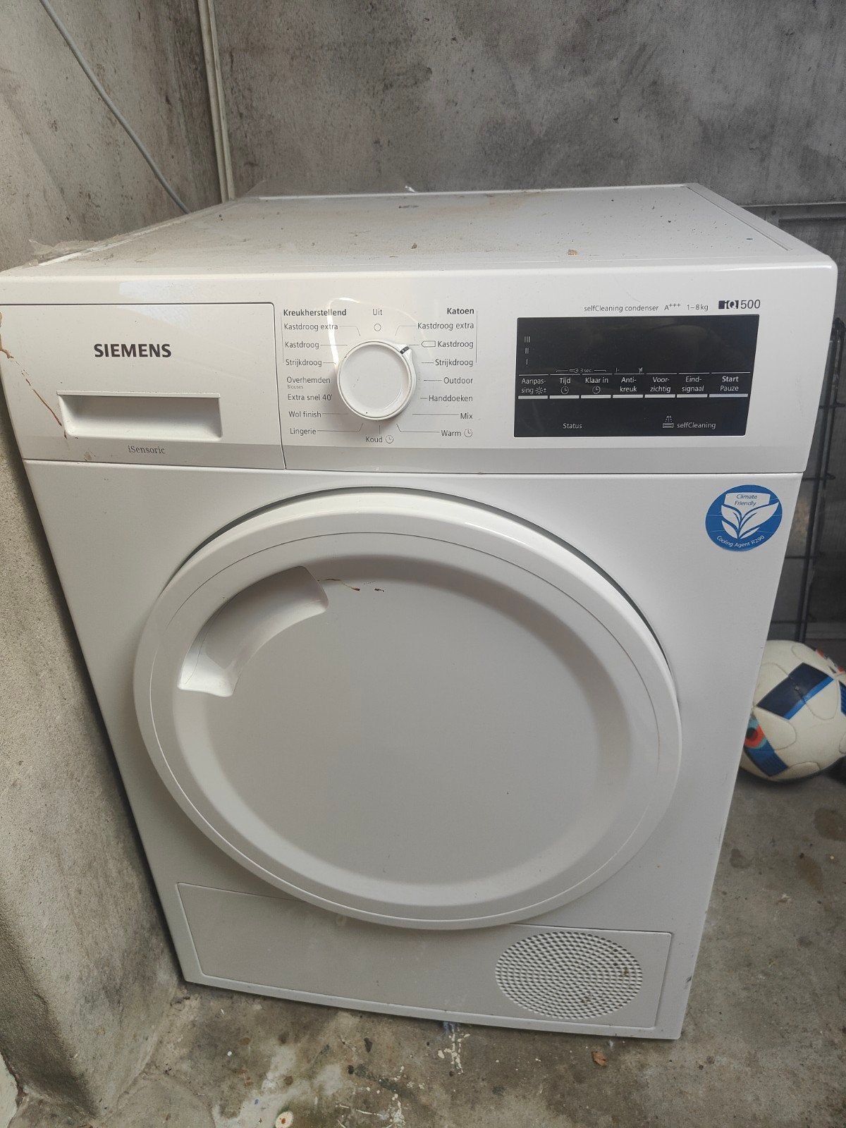 Siemens iq500 condensdroger zelfreinigende condensor, 6 tot 8 kg, Ophalen, Condens, Minder dan 85 cm