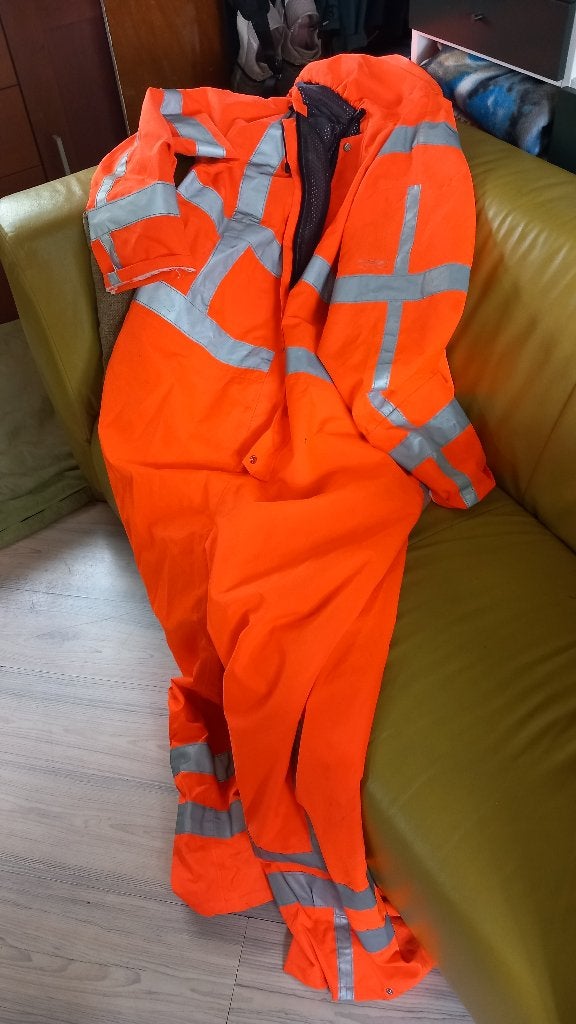 oranje regen werk overal, Ophalen, Gebruikt, Dames, Hydrowear