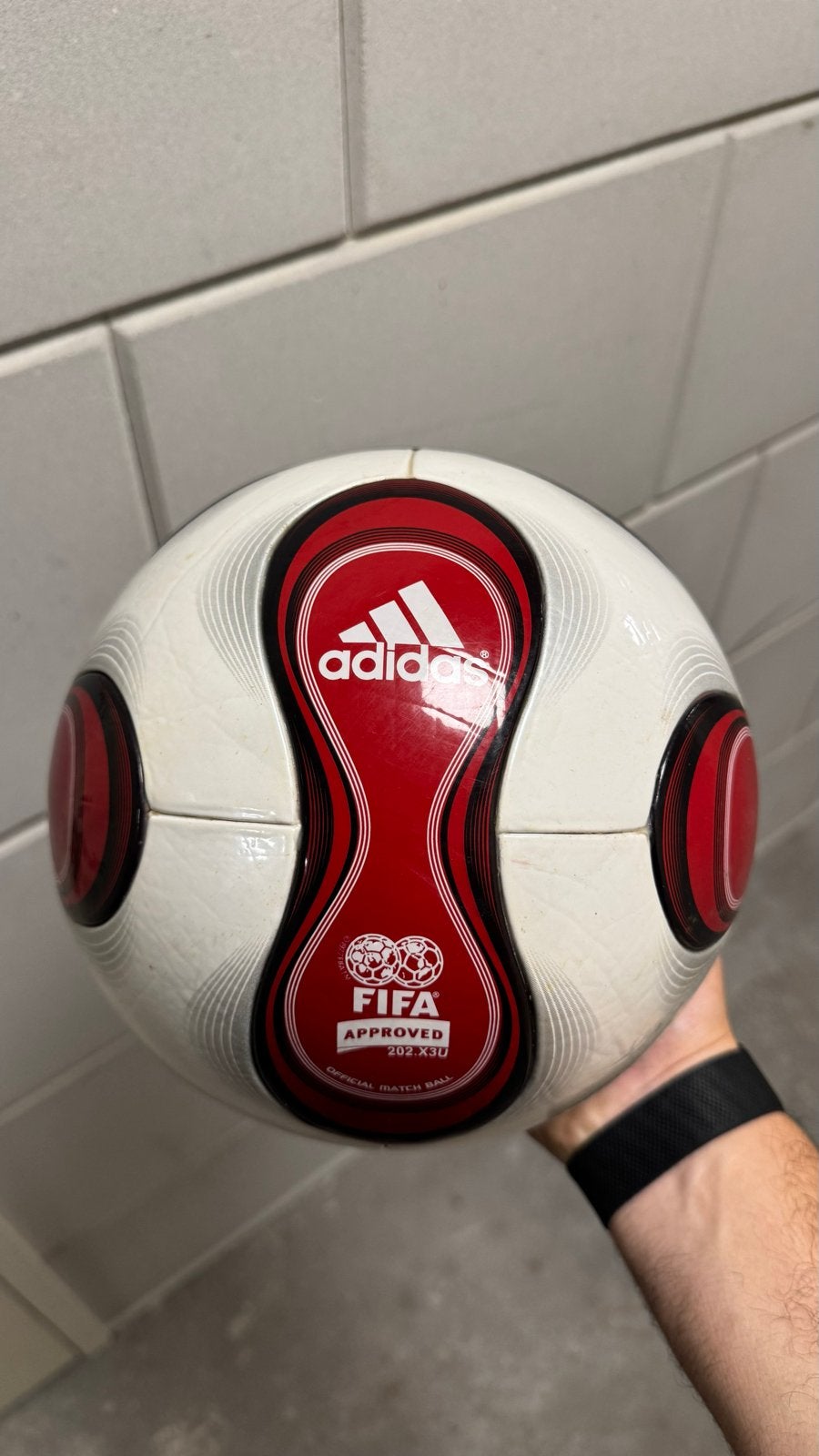 Adidas TEAMGEIST 2006 - FIFA Approved Match Ball, Maat XL, Ophalen, Gebruikt, Bal