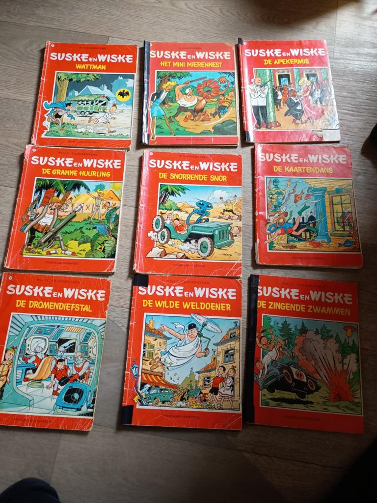 Suske en Wiske oude verzameling., Boeken, Strips | Comics, Gelezen, Willy Vandersteen, Europa, Ophalen of Verzenden