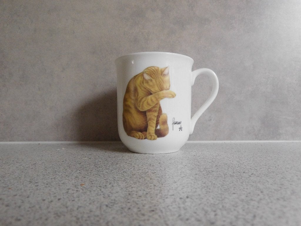 Mok 250 ml. 9x8,5 cm. Joris Francien van Westering, Overige merken, Zo goed als nieuw, Overige stijlen, Porselein