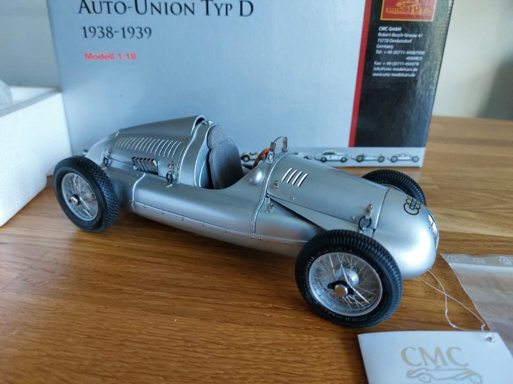CMC 1:18 1938-1939 Auto-Union Typ D in OVP, Hobby en Vrije tijd, Modelauto's | 1:18, Gebruikt, Auto, Overige merken, Ophalen of Verzenden