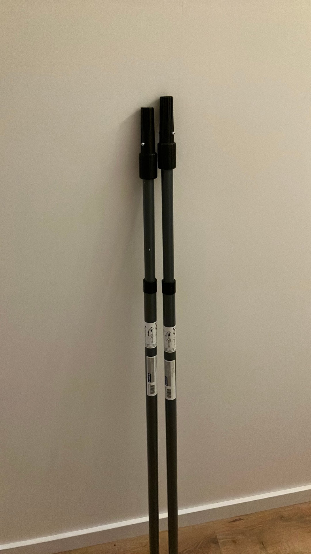 2 telescoop stelen Gamma 2 meter, Ophalen of Verzenden, Nieuw