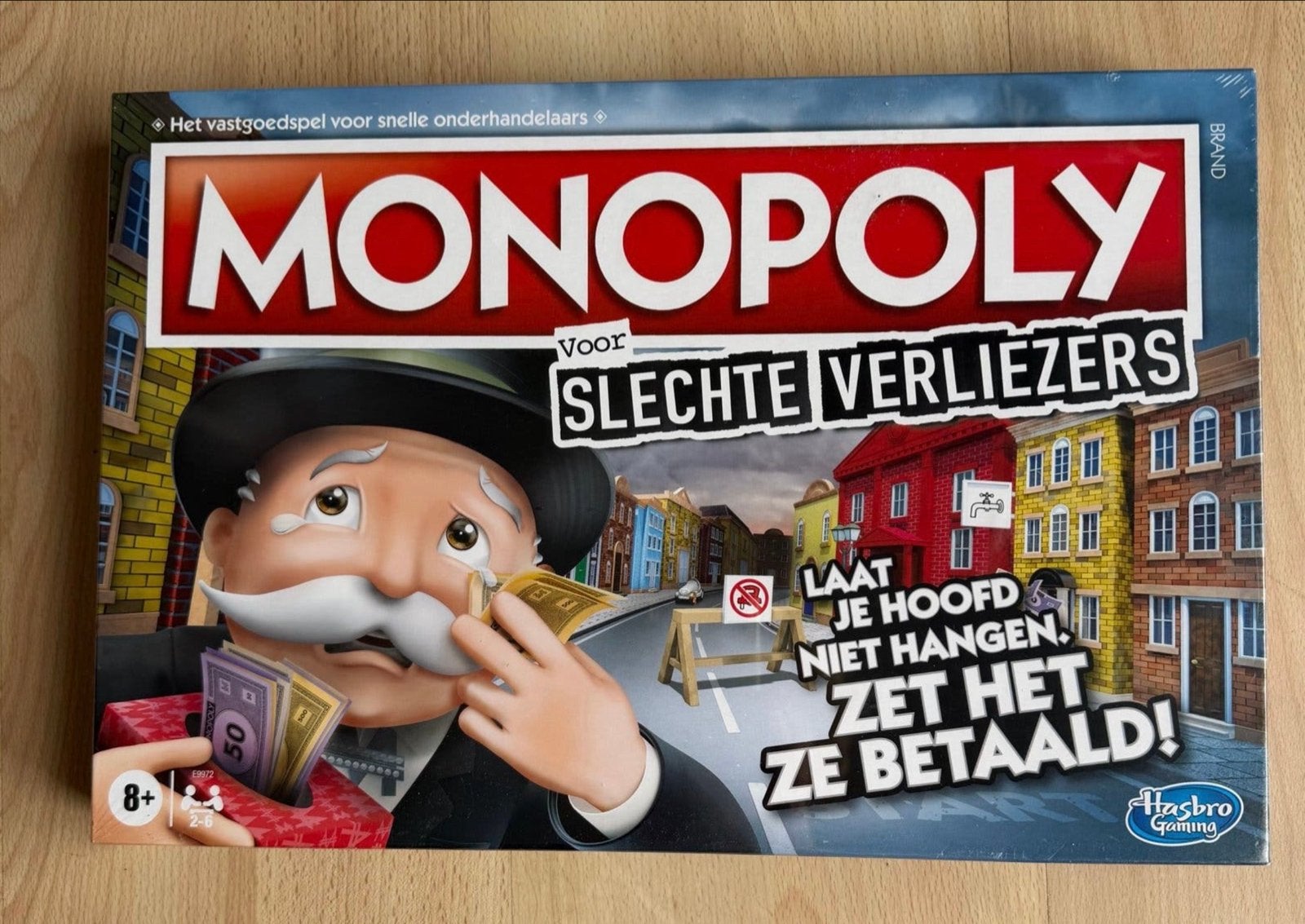 Monopoly voor Slechte Verliezers - Nieuw en Geseald, Drie of vier spelers, Ophalen of Verzenden, Nieuw