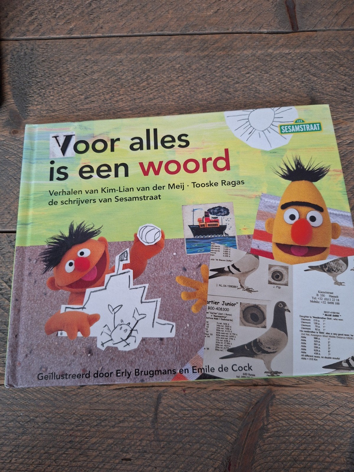 Voor alles is een woord - Sesamstraat voorleesboek, Ophalen of Verzenden, Gelezen, Kim-Lian van der Meij, Tooske Ragas, Sesamstraat