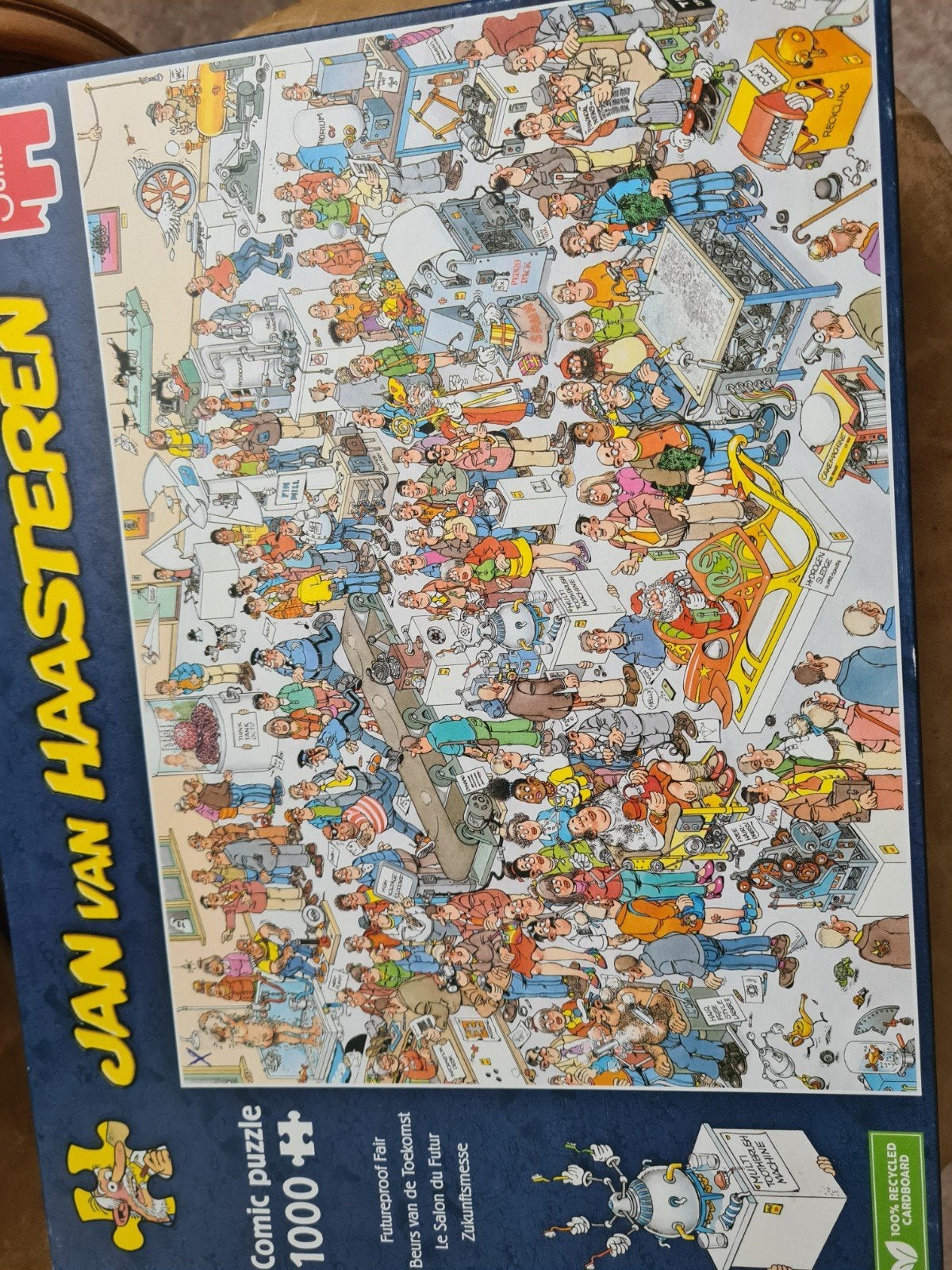 3 jan van haasteren puzzels 2van 1000 en 1 van2000, Ophalen, 500 t/m 1500 stukjes, Zo goed als nieuw