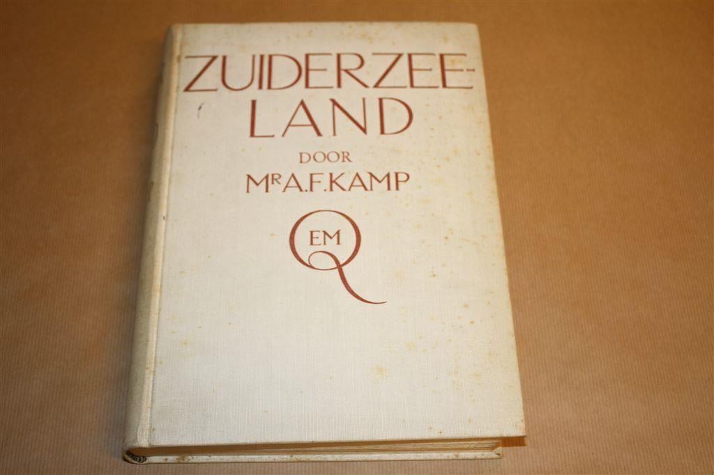 Zuiderzee-land - Verleden en toekomst Zuiderzee - 1937 !!, Ophalen of Verzenden, Gelezen
