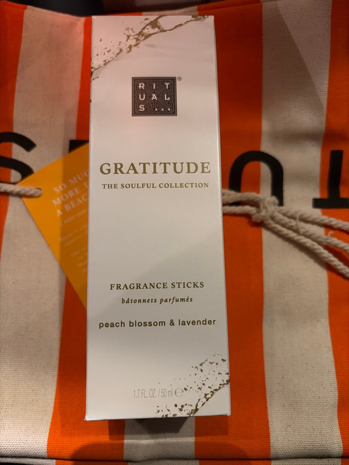 Rituals Gratitude Geurstokjes - Peach Blossom & Lavender, Ophalen of Verzenden, Nieuw