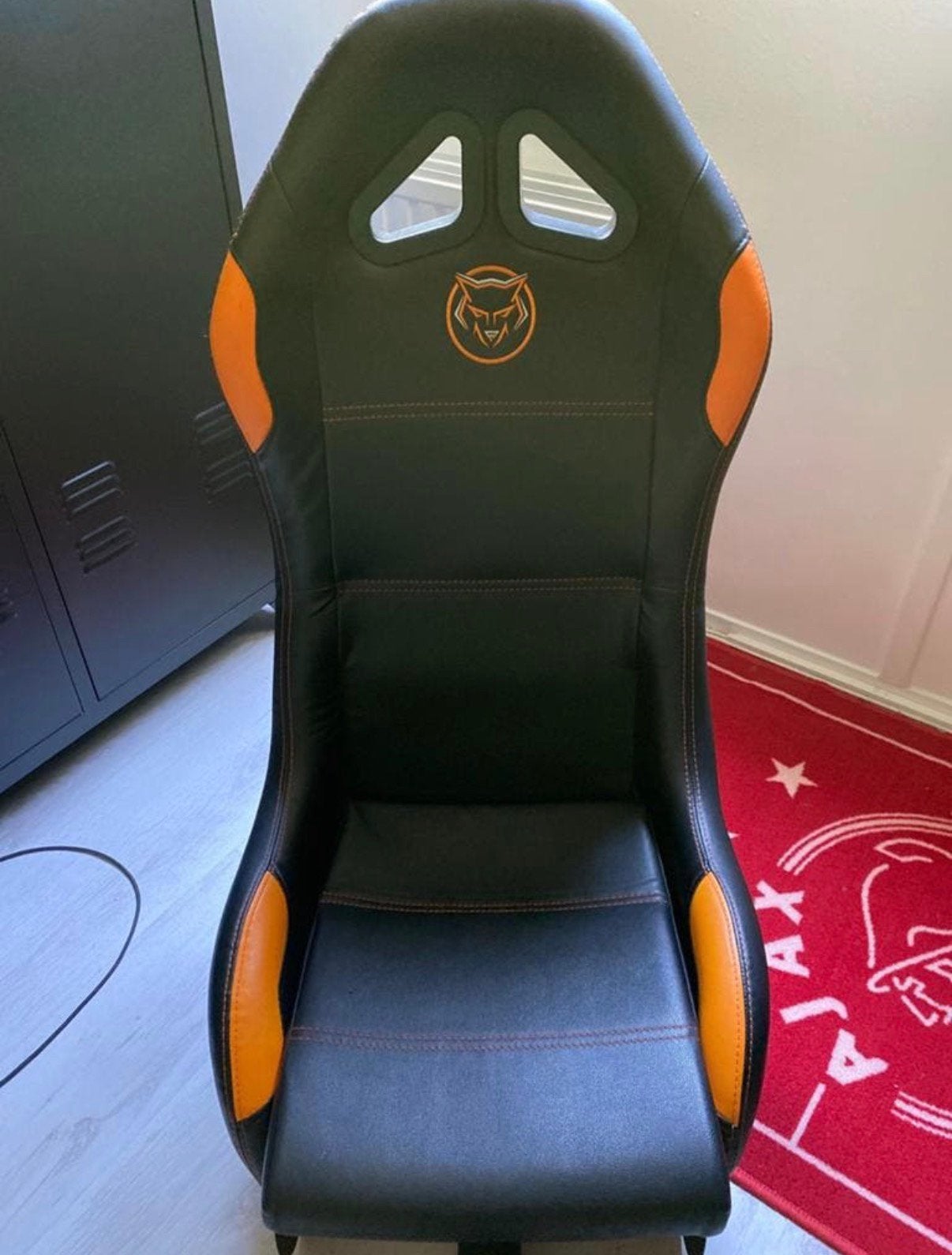 Qware raceseat met racestuurhouder en pedalenhouder, Ophalen, Zo goed als nieuw