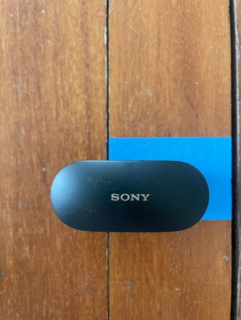 Sony WF-1000XM4 draadloze oortjes zwart + oplaadkabel, Audio, Tv en Foto, Koptelefoons, Gebruikt, Bluetooth, Sony, Op oor (supra aural)