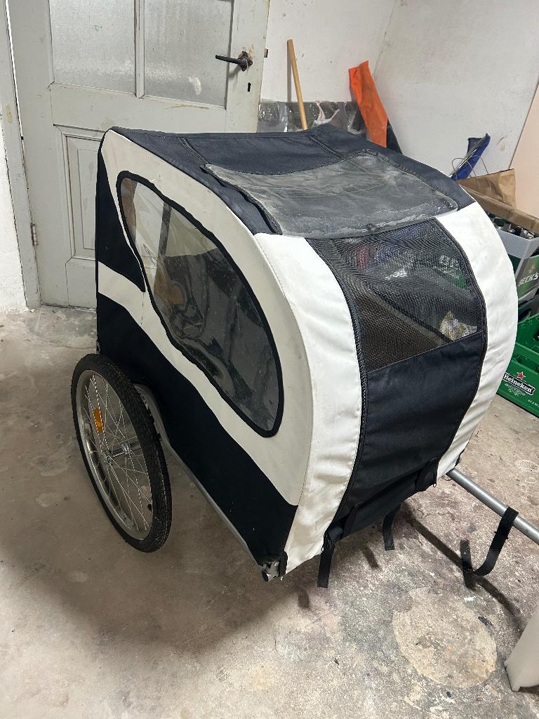 hondenfietskar, Fietsen en Brommers, Fietsaccessoires | Aanhangers en Karren, Ophalen, Minder dan 20 kg, Onbekend, Zo goed als nieuw