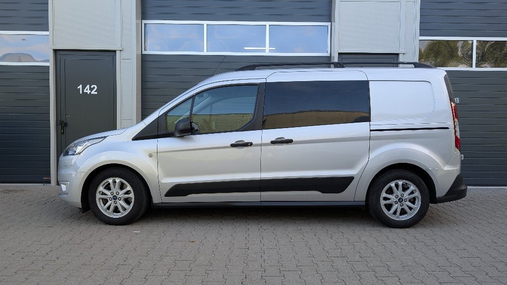 Ford Transit Connect L2 2019 Moondust Silver, Auto's, Stof, Euro 6, 4 cilinders, 14 km/l