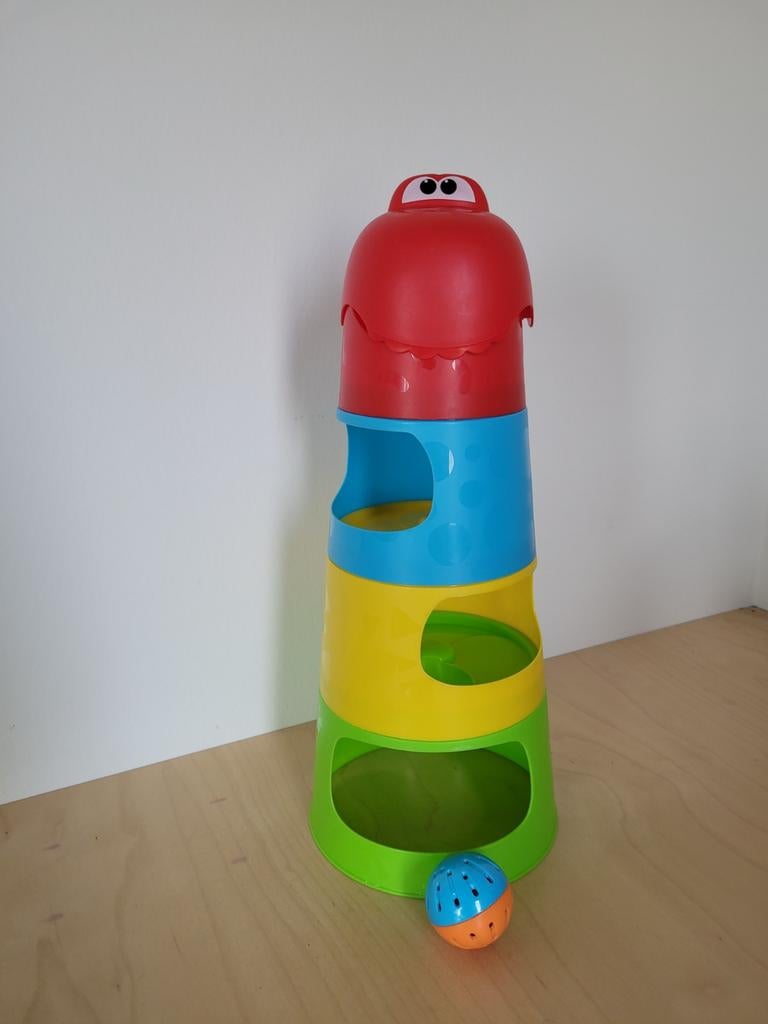 Ballenbaan toren met balletje, Kinderen en Baby's, Speelgoed | Babyspeelgoed, Ophalen, Overige typen