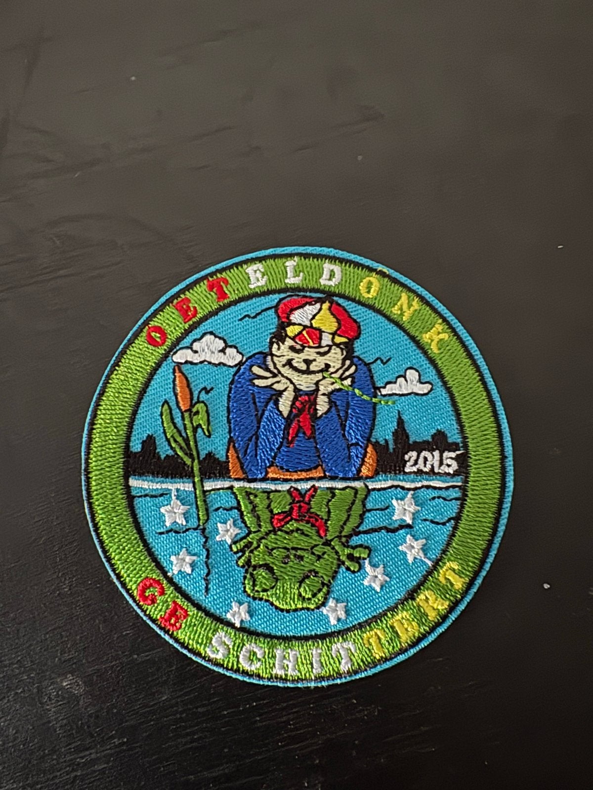 Oeteldonk  Carnaval Embleem Kikker, Ophalen of Verzenden, Nieuw, Overige typen