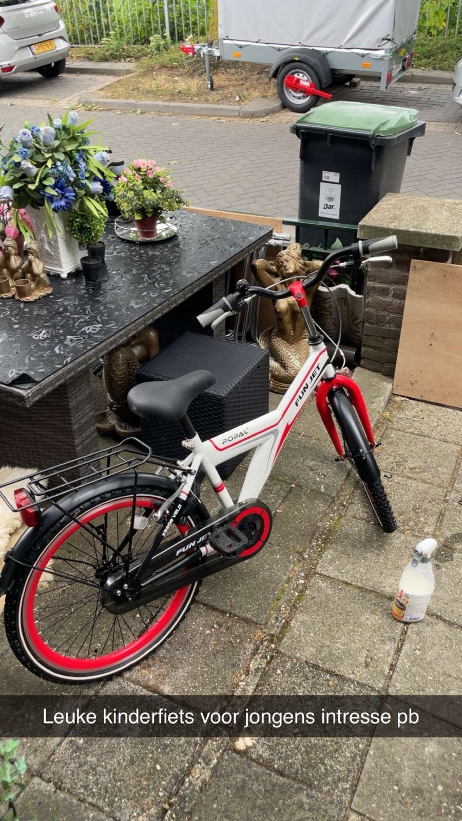 Popal kinderfiets/jongensfiets, Fietsen en Brommers, Fietsen | Jongens, Ophalen of Verzenden, Gebruikt
