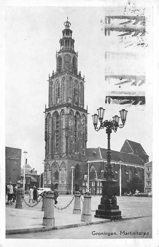 377-087-011 Groningen Martinitoren, Verzenden, Voor 1920, Groningen