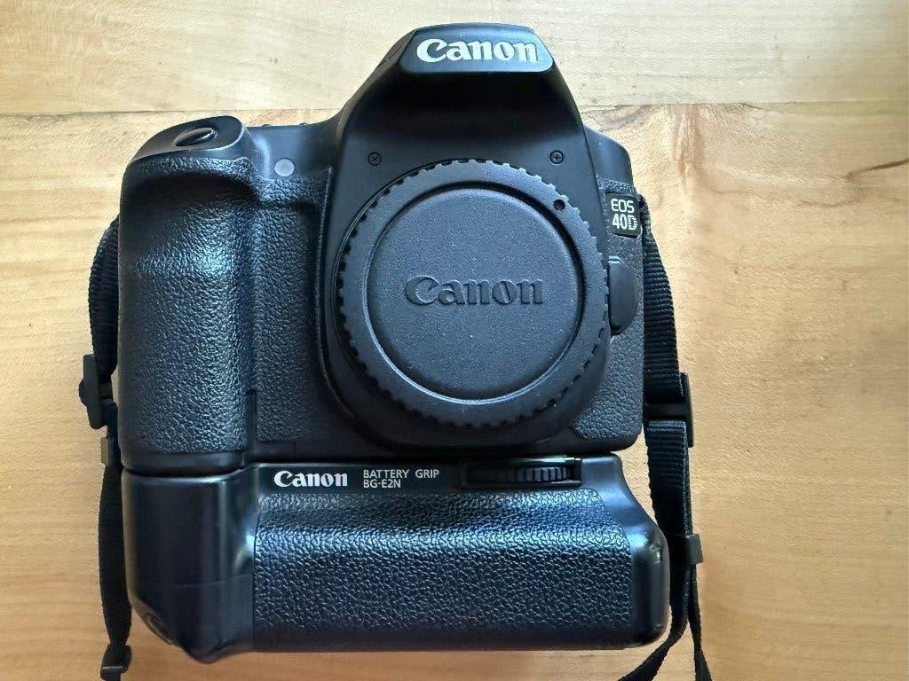 Canon EOS 40 D body + BG-E2N batt. grip + Tamron 70 - 300 mm, Spiegelreflex, Canon, 10 megapixels, Ophalen of Verzenden