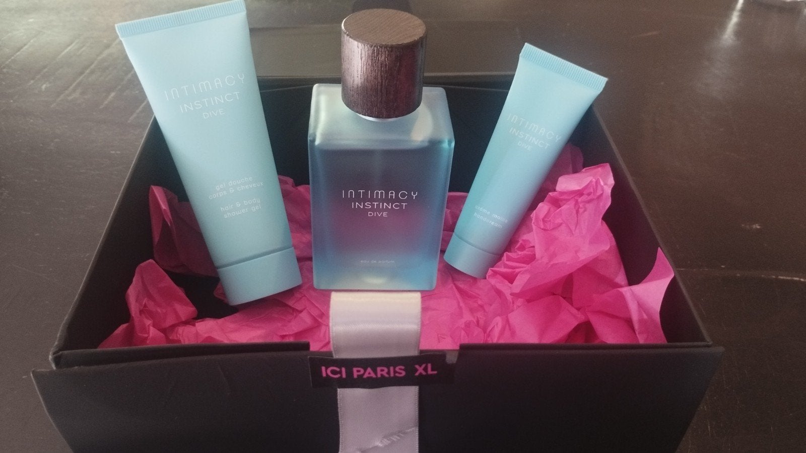 Geschenkset Intimacy Instinct Dive heren - ICI PARIS XL, Sieraden, Tassen en Uiterlijk, Uiterlijk | Parfum, Ophalen of Verzenden