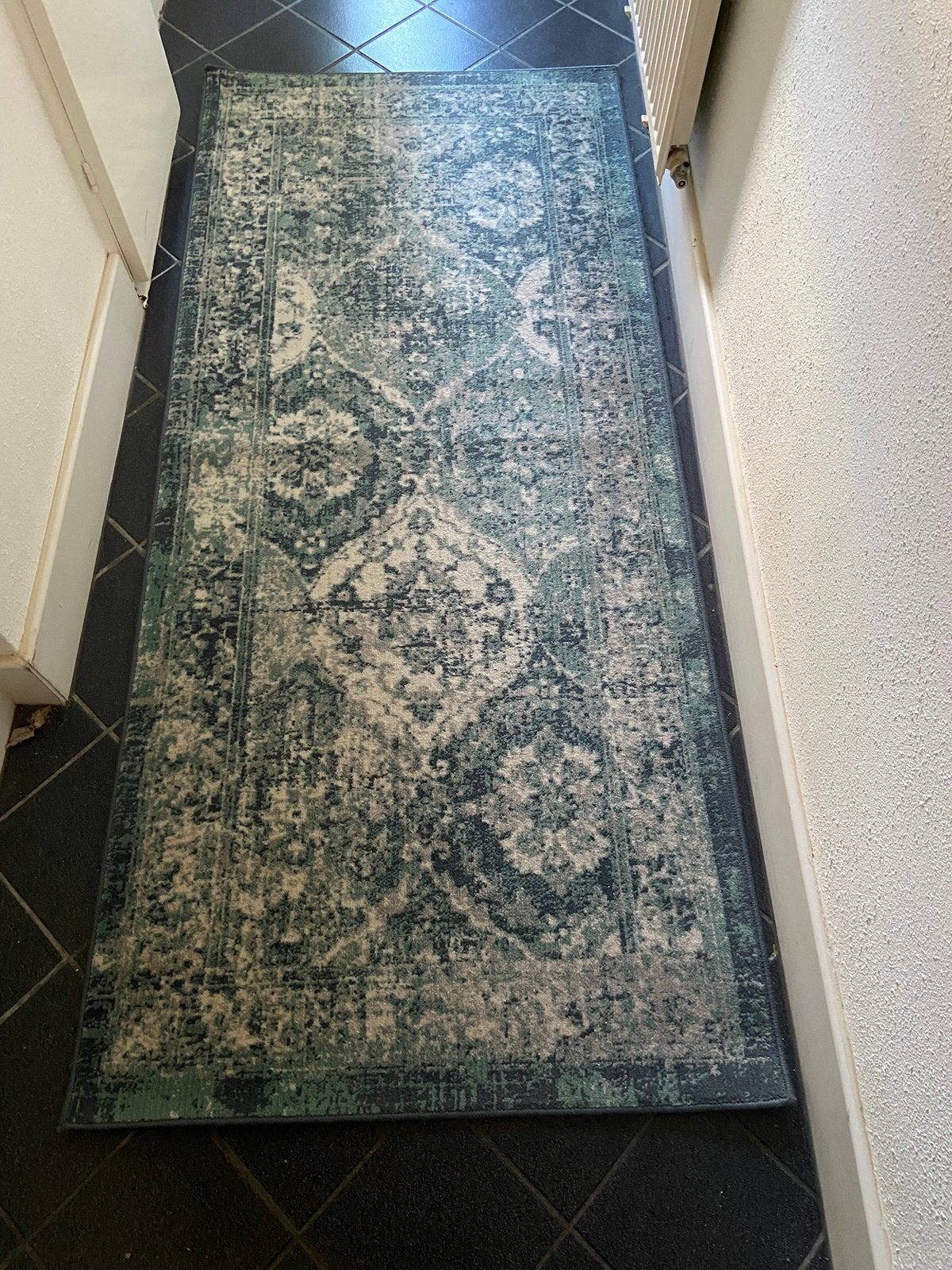 Ikea groene loper tapijt kleed, Ophalen, 50 tot 100 cm, Zo goed als nieuw, 150 tot 200 cm