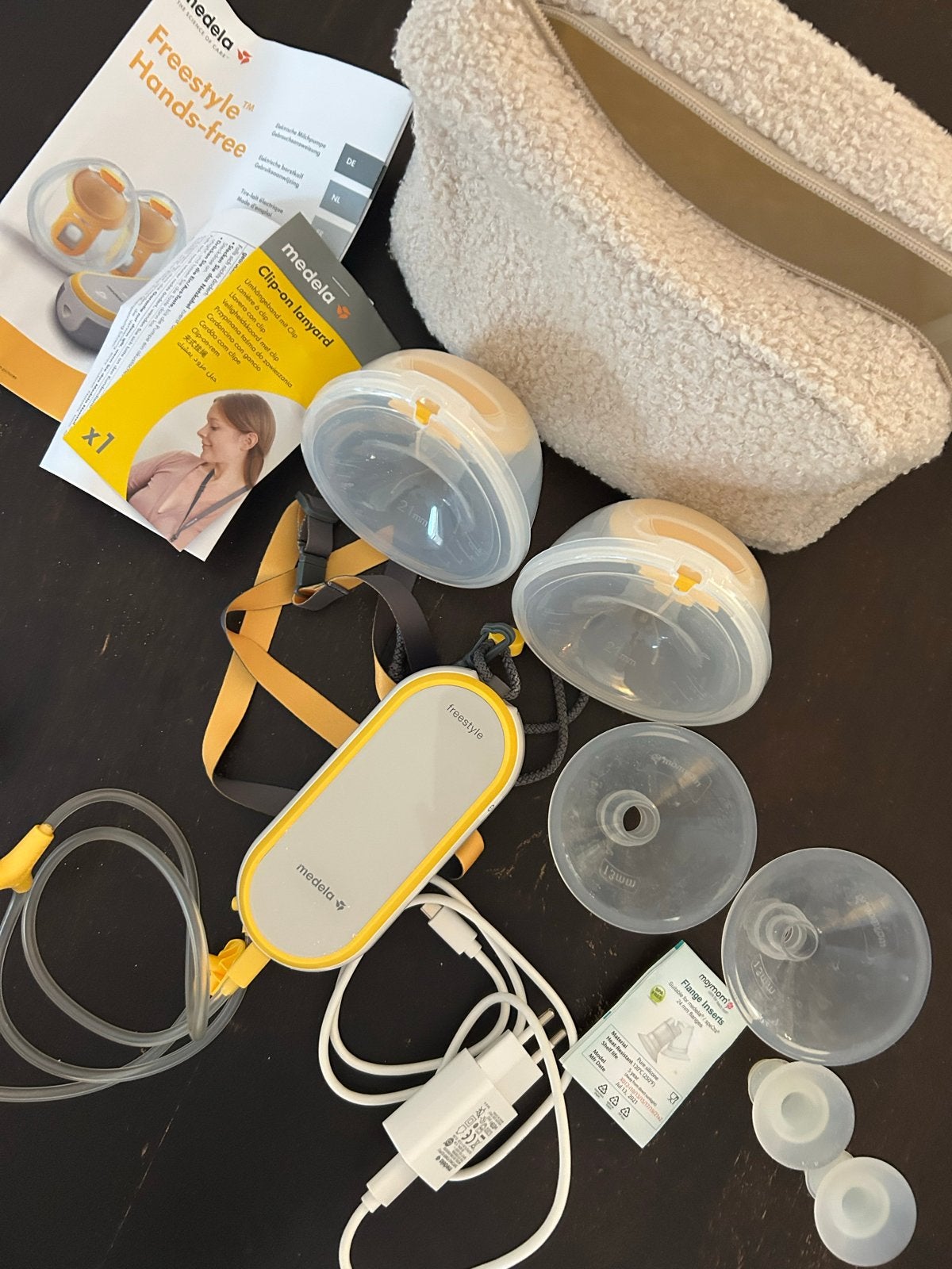 Medela Freestyle Hands-free Borstkolf Set, Ophalen, Zo goed als nieuw