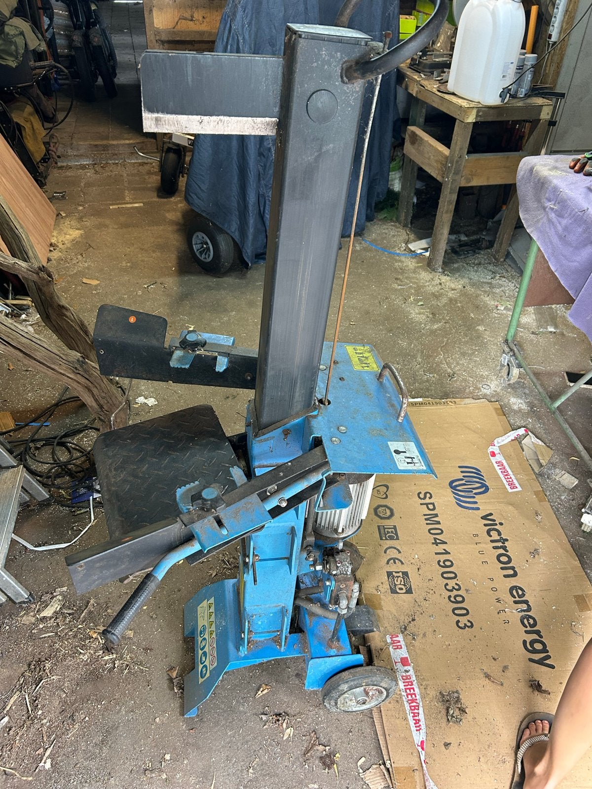 Gude Houtklover Basic 6 ton, 230V, Ophalen