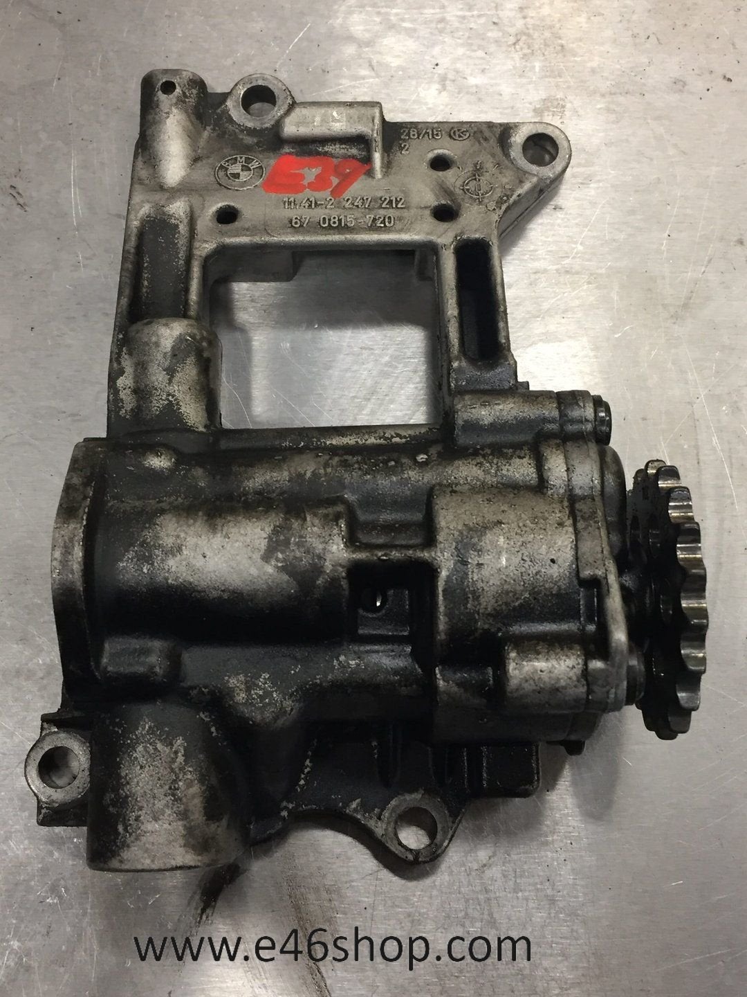 Oliepomp BMW 3.0 diesel m57 motor E46 E39 360 E61 E38 E65 X3, Gebruikt, -, -, Ophalen of Verzenden