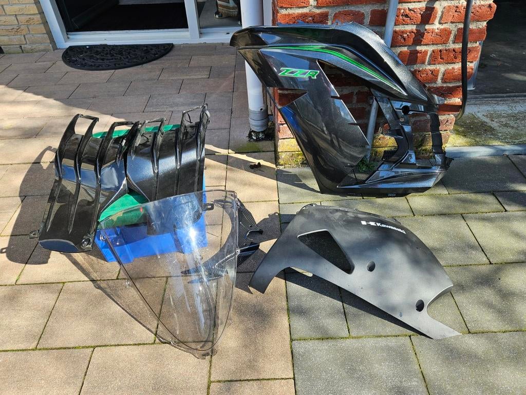 Kawasaki ZZR 1400 kuipdeken, Ophalen, Gebruikt