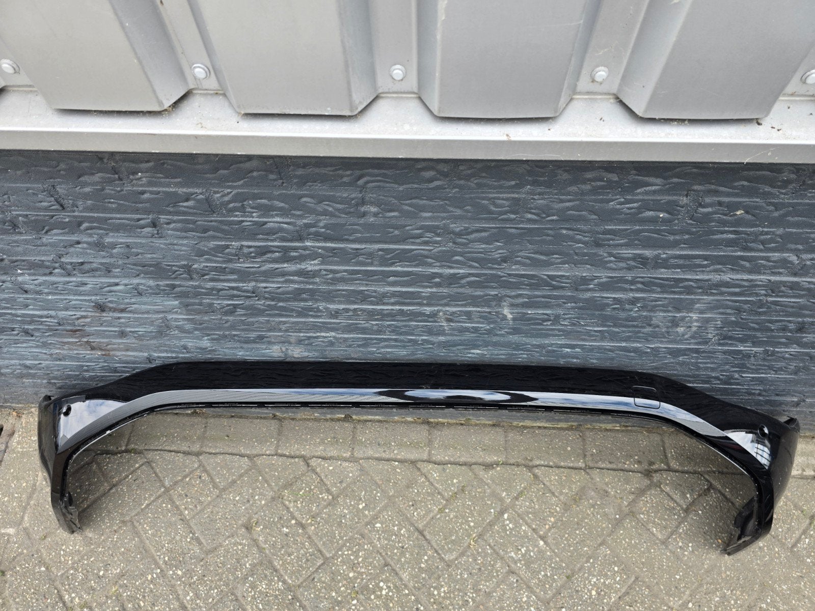 Achterbumper 6x pdc Audi Q6 85H e-Tron S-line bj 2024-heden, Audi, Gebruikt, Achter, Bumper