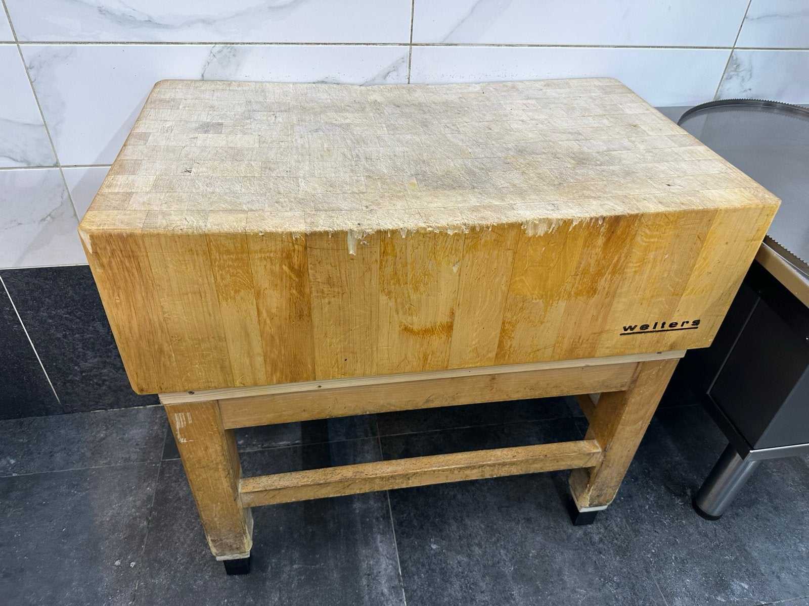 Welters Hakblok - Robuust en Duurzaam, Ophalen, Gebruikt