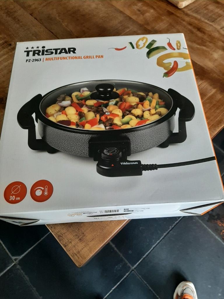 Tristar PZ-2963 Multifunctionele Grillpan - Nieuw in Doos, Ophalen of Verzenden, Nieuw