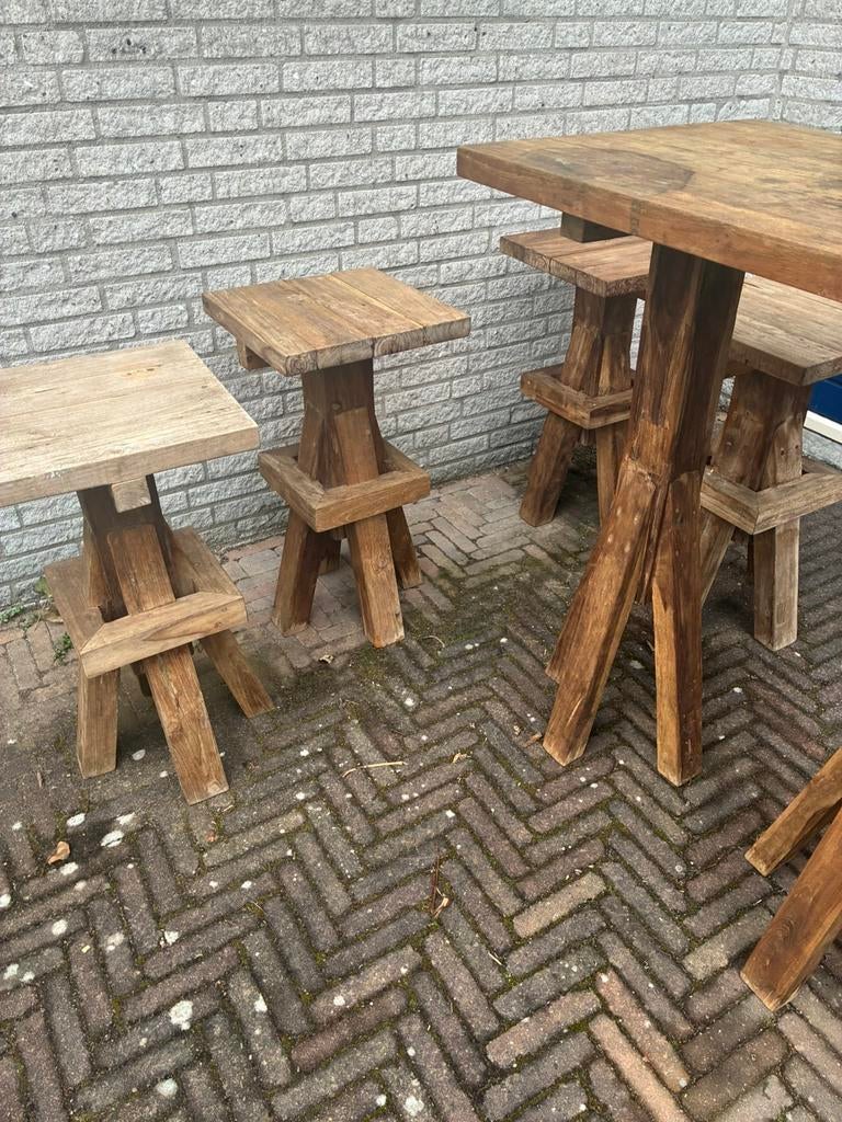 Barset Teakhout, Ophalen, Gebruikt
